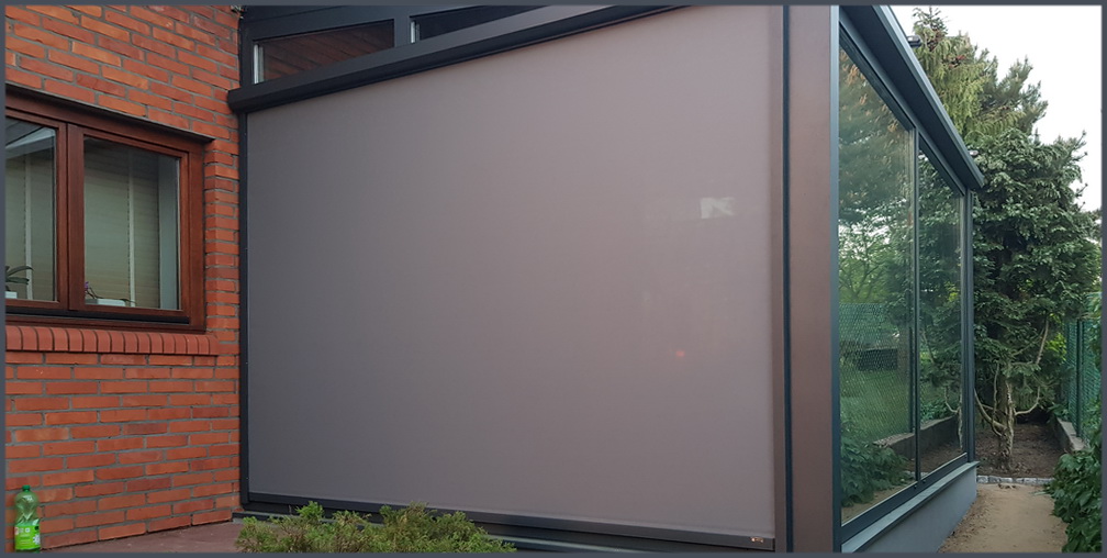 Rolety zewnętrzne typu screen.